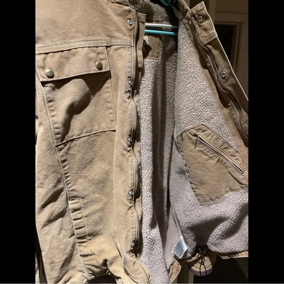 Carhartt Jacket #102285 - Bartlett Jacket - Sherpa Lined - Picture 3 of 9